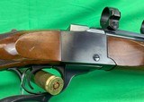USED Ruger No 1 270 Winchester Single Shot Rifle #1 Blued Walnut - Image 5 of 13