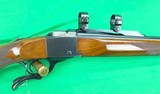 USED Ruger No 1 270 Winchester Single Shot Rifle #1 Blued Walnut - Image 3 of 13