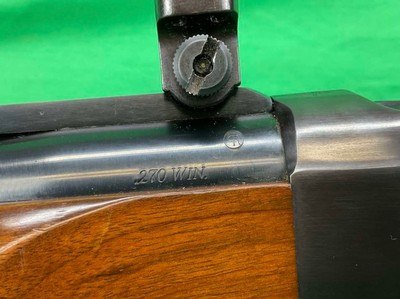 USED Ruger No 1 270 Winchester Single Shot Rifle #1 Blued Walnut - Image 12 of 13