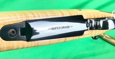 WINCHESTER Model 70 SUPER GRADE 308 Win Maple Blonde Stock Bolt Action Rifle - Image 6 of 12