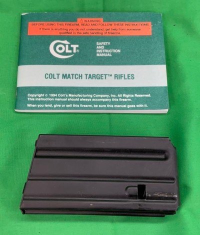 Colt Match Target Competition HBAR AR15 Rifle 223 Rem 20” MT6601 Blue Label - Image 13 of 14