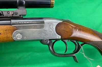 USED Custom German JP SAUER Rook Rifle Re-Chambered 32 Winchester Special Set Trigger - Image 9 of 13