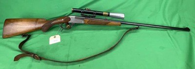 USED Custom German JP SAUER Rook Rifle Re-Chambered 32 Winchester Special Set Trigger - Image 1 of 13