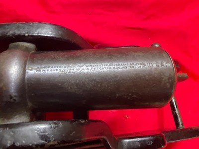 Vintage Winchester 1898 Model 98 Signal Cannon 10 Ga Black Powder Blank - Image 6 of 10