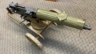 Used Russian 1910 MAXIM 7.62X54R Belt Fed MMW Midwest Metal Works WWII Semi Auto - Image 1 of 9