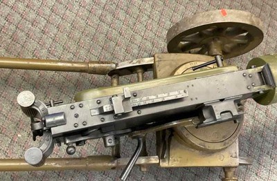 Used Russian 1910 MAXIM 7.62X54R Belt Fed MMW Midwest Metal Works WWII Semi Auto - Image 7 of 9