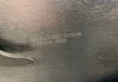 Used Russian 1910 MAXIM 7.62X54R Belt Fed MMW Midwest Metal Works WWII Semi Auto - Image 3 of 9