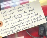 USGI General Motors LIBERATOR 45 ACP Single Shot Pistol War Trophy Display C&R - Image 5 of 6