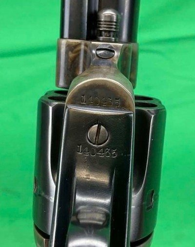 Restored COLT 1873 SAA Single Action Army MFG 1891 38 WCF 1st Gen 5 1/2 Antique - Image 10 of 14