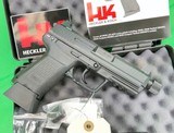 German Heckler & Koch HK45C V1 Compact Tactical CT Threaded 45 ACP Semi Auto - Image 5 of 8