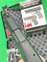 German Heckler & Koch HK45C V1 Compact Tactical CT Threaded 45 ACP Semi Auto - Image 4 of 8