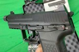 German Heckler & Koch HK45C V1 Compact Tactical CT Threaded 45 ACP Semi Auto - Image 3 of 8