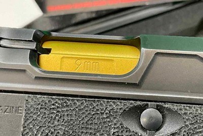 Salient Arms Arsenal Firearms 9MM STRIKE ONE Gold TIN Match AF1 - Image 6 of 8