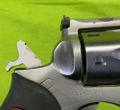 Ruger Super Redhawk 44 Mag KSRH 7.5 05501 Double Action Revolver MFG 1995 - Image 10 of 11