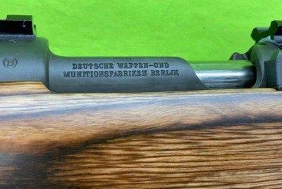 Custom 1908 Brazilian Mauser Action 24 In SS Heavy Barrel Target Rifle 308 - Image 8 of 13