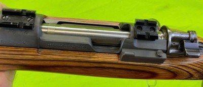 Custom 1908 Brazilian Mauser Action 24 In SS Heavy Barrel Target Rifle 308 - Image 10 of 13