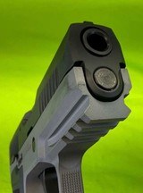 USED Sig Sauer P320 AXG 9MM Two Tone Stainless Blued 2 Tone CCW Semi Pistol - Image 7 of 8