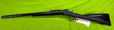 Custom Remington Rolling Block No 1 22 Hornet Engraved Varmint Single Shot - Image 1 of 14