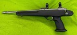 Savage Striker Model 516 22-250 Pistol Stainless SS Burris Rings Base Brake - Image 2 of 9