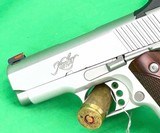 USED Kimber Ultra Carry II Compact Officer 1911 9MM Luger EDC SS - Image 4 of 8