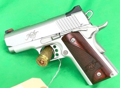 USED Kimber Ultra Carry II Compact Officer 1911 9MM Luger EDC SS - Image 1 of 8