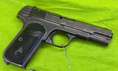 Vintage Colt 1903 Pocket Hammerless 32 ACP 7.65 Browning Auto MFG 1919 C&R - Image 6 of 11