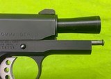 Custom COLT Essex 1911 45 ACP 3 3/4 In Series 70 Combat FBI Detective Agent - Image 11 of 15
