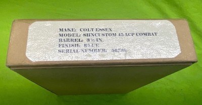 Custom COLT Essex 1911 45 ACP 3 3/4 In Series 70 Combat FBI Detective Agent - Image 14 of 15