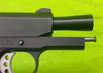 Custom COLT Essex 1911 45 ACP 3 3/4 In Series 70 Combat FBI Detective Agent - Image 11 of 15