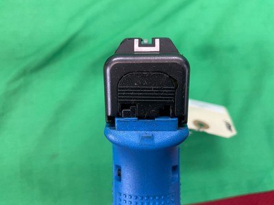 GLOCK 17T TRAINER SIMUNITION 9MM FX Police Trade In LE Blue Semi Auto SIM - Image 4 of 8