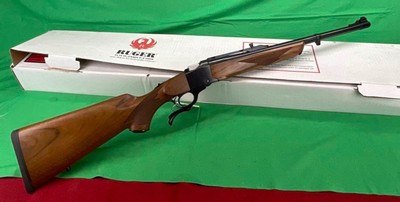 RARE Ruger No1 Model #1 21311 475 LINEBAUGH 480 Ruger Single Shot Rilfe - Image 1 of 10
