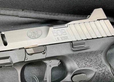 LNIB FNH 509 LS Edge Optic Ready Match Semi Auto 9MM 5” Long Slide - Image 2 of 7