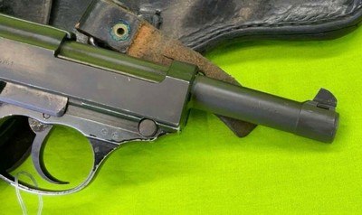 German Walther P38 / P1 Post WWII 9MM 9x19 Luger Rig 6/61 Holster & 2 Mags - Image 4 of 11
