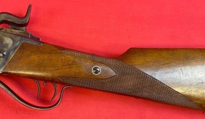 Pedersoli 1863 SHARPS Rifle Percussion 32 Inch Octagon 45 Cal Cap Ball #12 - Image 4 of 17