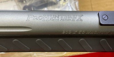 LNIB Thompson Encore FX Pro Hunter 209x50 Mag 50 Cal Blackpowder TCA SS #5 - Image 6 of 9