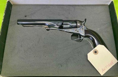 Colt Black Powder Series 1862 Pocket Police 36 Cap Ball Revolver Unfired - Image 1 of 11