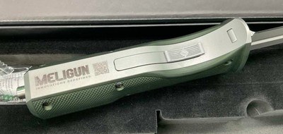 New MELIGUN MG22 Revolver Knife Gun AOW NFA 22 LR Concealed Arsenal OD Green - Image 4 of 9