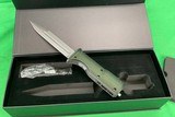 New MELIGUN MG22 Revolver Knife Gun AOW NFA 22 LR Concealed Arsenal OD Green - Image 1 of 9