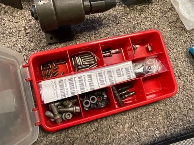 Rare M134 GE Minigun Mini Gun Parts Kit Lot Barrels Bolts Motor Rotor NATO Belt Fed Class III - Image 9 of 20