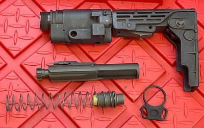 Colt M5 SCW Sub Compact Weapon 5.56 PDW Stock Bolt Buffer Parts Retro AR 15 - Image 2 of 9