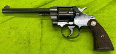 Colt Official Police 38 Special Blue PRE-WAR 1929 Revolver Custom Display - Image 3 of 15
