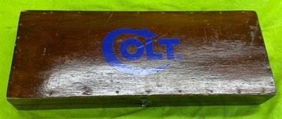 Colt Official Police 38 Special Blue PRE-WAR 1929 Revolver Custom Display - Image 2 of 15
