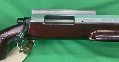 USED Custom Remington 700 Bolt Action Single Shot 300 WSM Sleeved Bench Rest Target - Image 3 of 14