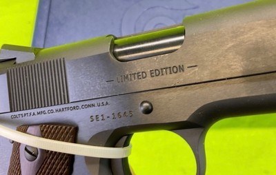 Colt Limited Edition 1911 A1 Full Size 5” 45 ACP Auto 01911SE-A1 Series 70 - Image 5 of 9