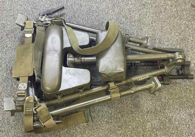 German Post WWII DISA Lafette Tripod Optic MG3 MG42 MG42/59 M53 MG Belt Fed - Image 2 of 10