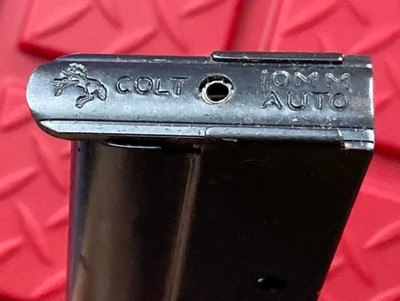 OEM Original BLUED Colt 1911 Delta Elite 10MM Auto 8 Round Magazine Factory - Image 6 of 7
