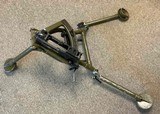 Surplus USGI FN Light Weight Tripod Soft Mount M240 MAG 58 MG Belt Fed Feed - Image 1 of 7