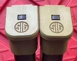 Surplus SIG SAUER 320 M17 M18 FDE Tactical 21 Round Magazine LOT Of 2 9MM - Image 6 of 7