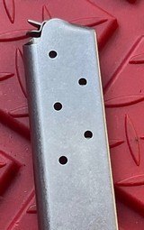 Factory OEM COLT Officer 1911 45 ACP Auto SS Stainless 6 Round Magazine - Image 2 of 7