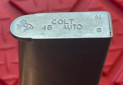 Factory OEM COLT Officer 1911 45 ACP Auto SS Stainless 6 Round Magazine - Image 5 of 7